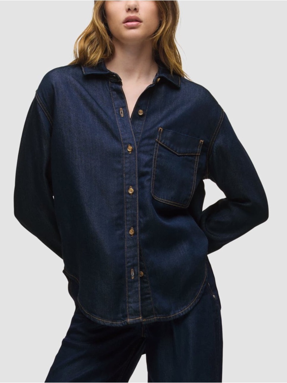Hudson Jeans Oversized Button Down Shirt